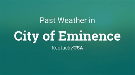 weather eminence ky